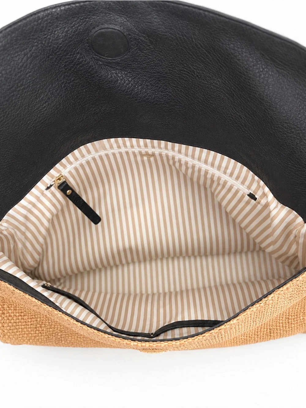🖤 Kate Spade Black & Tan Woven Convertible Handbag 🖤